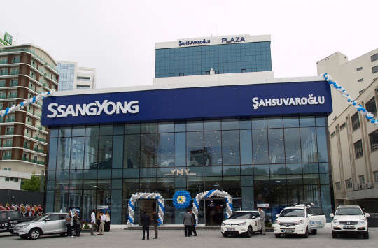 쌍용차 앙카라 대리점 전경.   쌍용자동차 제공